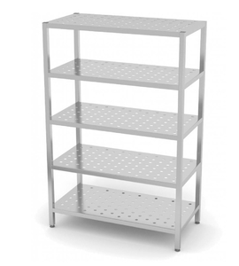 СТЕЛАЖ ВИРОБНИЧИЙ З ПЕРФОРОВАНИМИ ПОЛИЦЯМИ СТП-5